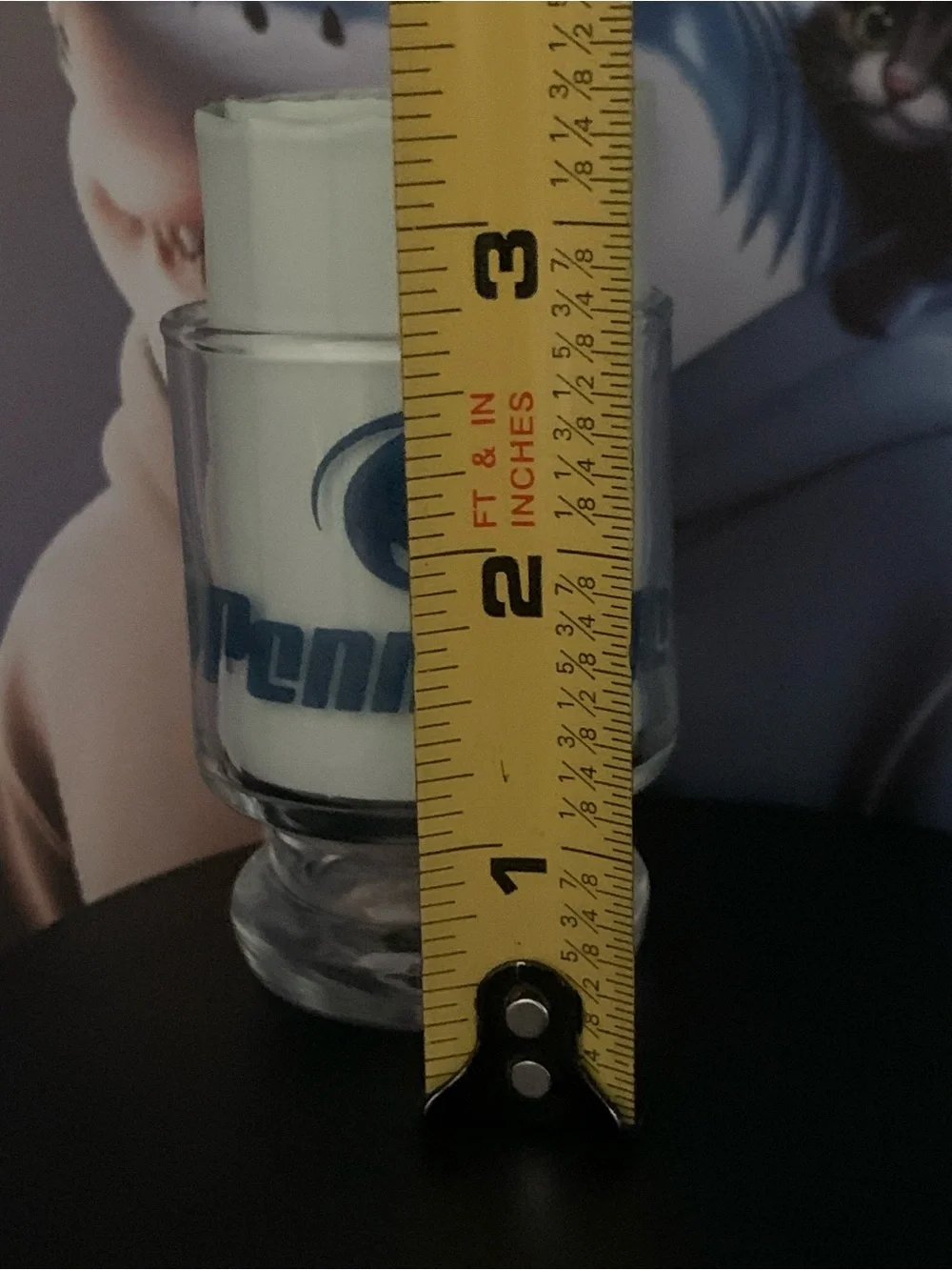 Vintage Penn State Nittany Lions Shot Glass Shotglass Pennsylvania